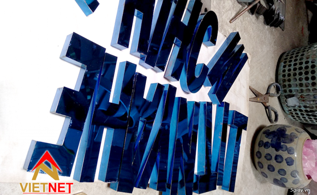 Qc VietNet Xưởng sản xuất chữ inox giá rẻ,chuyên nghiệp và uy tín nhất - 6