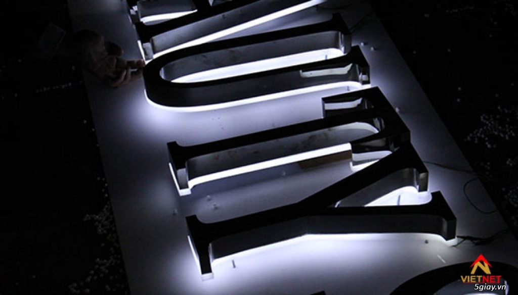 Qc VietNet Xưởng sản xuất chữ inox giá rẻ,chuyên nghiệp và uy tín nhất - 1