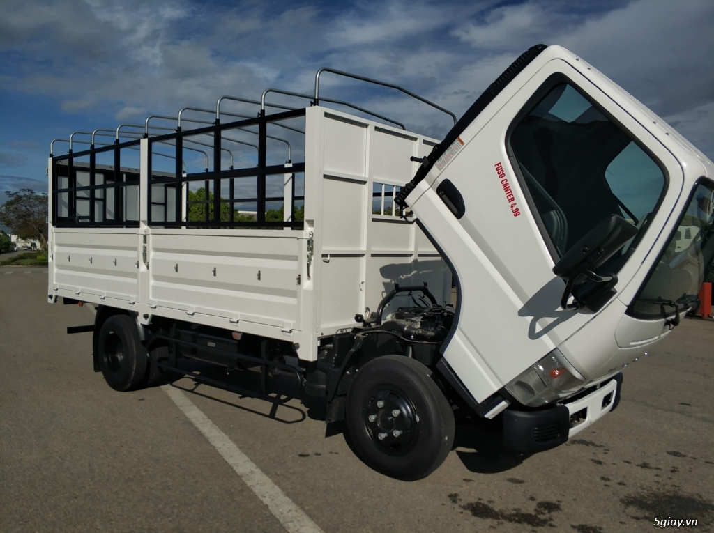 XE TẢI THACO MISUBISHI FUSO CANTER 4.99 TẢI TRỌNG 2.1 TẤN