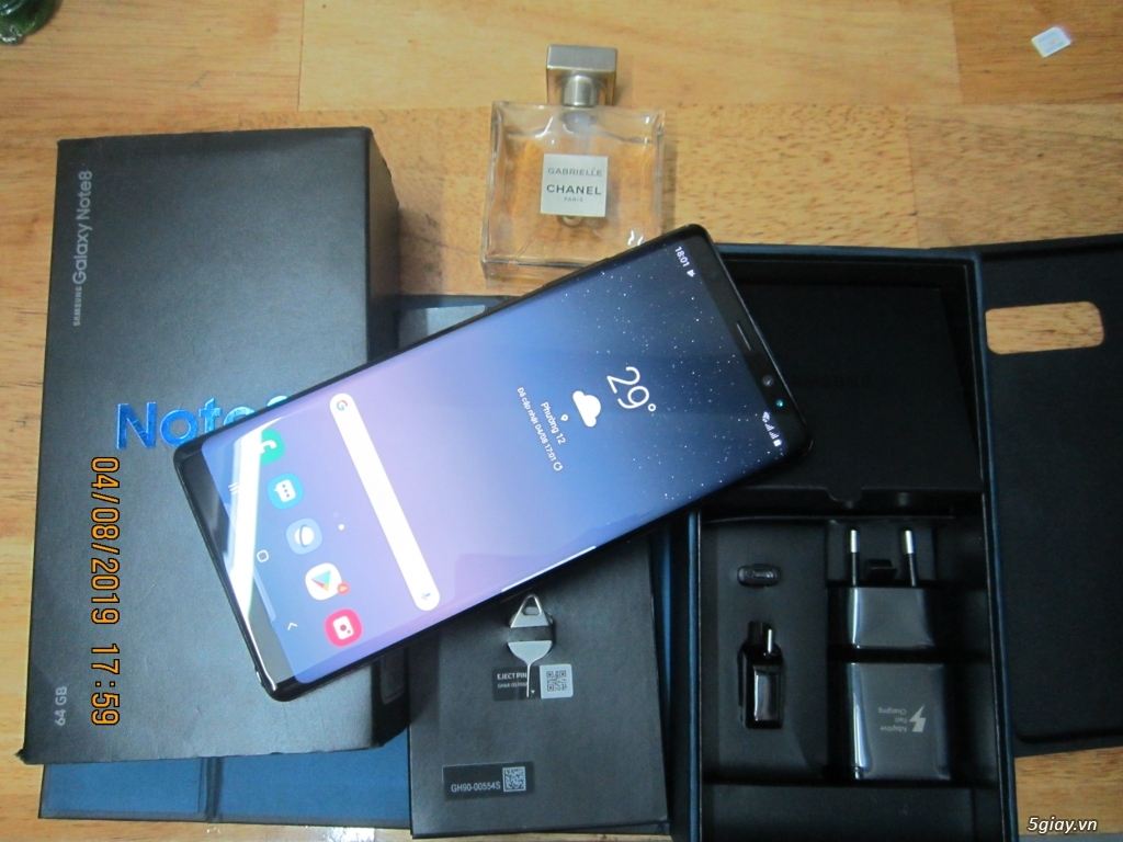 samsung note 8 chính hãng SSVN mới 99,9%