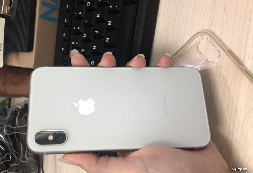 Iphone X 64gb Silver fullbox chính hãng - 2