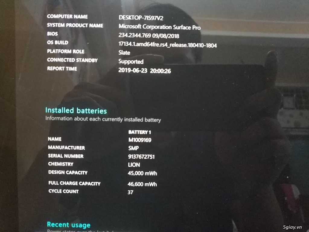 Cần bán Surface pro 5 2017 - 4