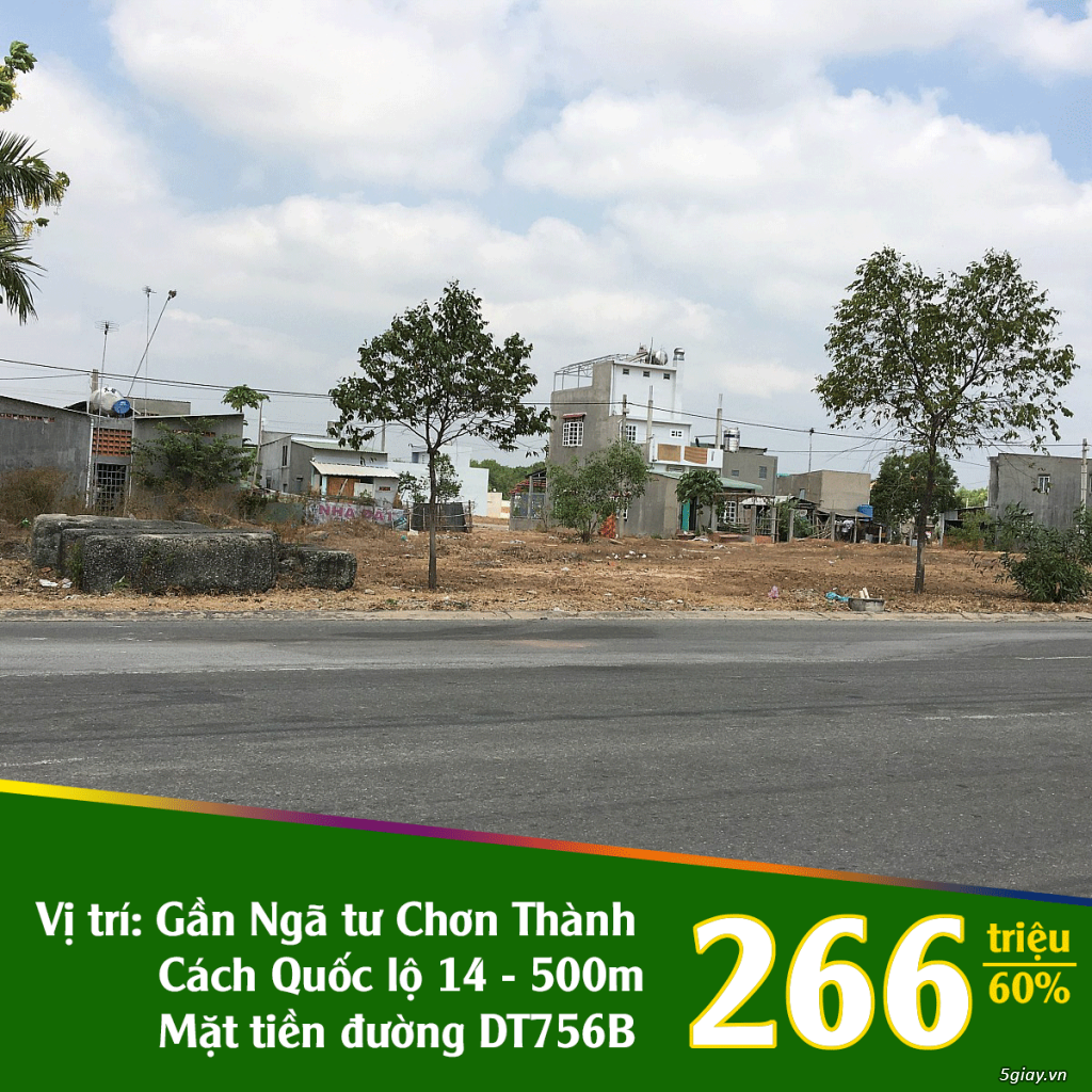 Cần bán lô đất gần ngã tư Chơn Thành - Bình Phước đã có sổ - 3