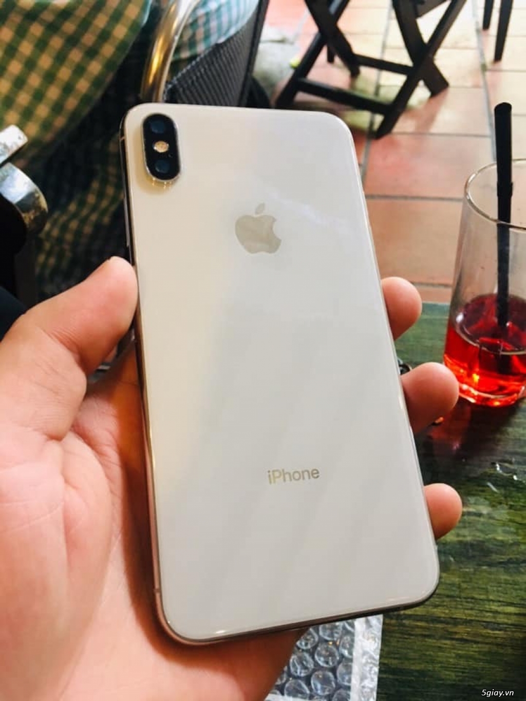 Iphone Xs Max 64gb silver. 2sim vật lý CH/A