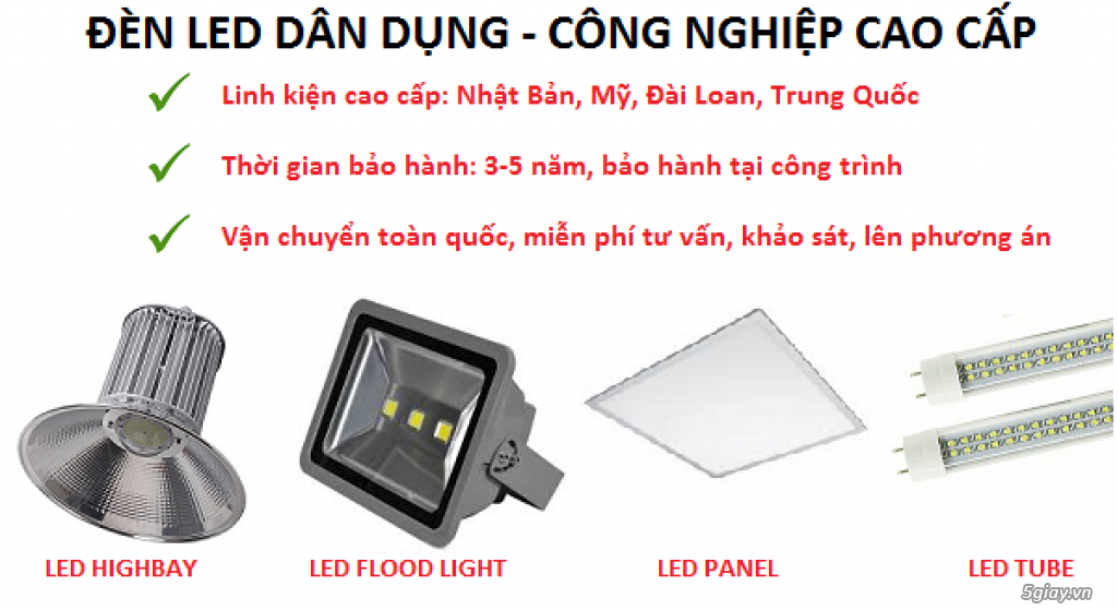Đèn LED cao cấp HN