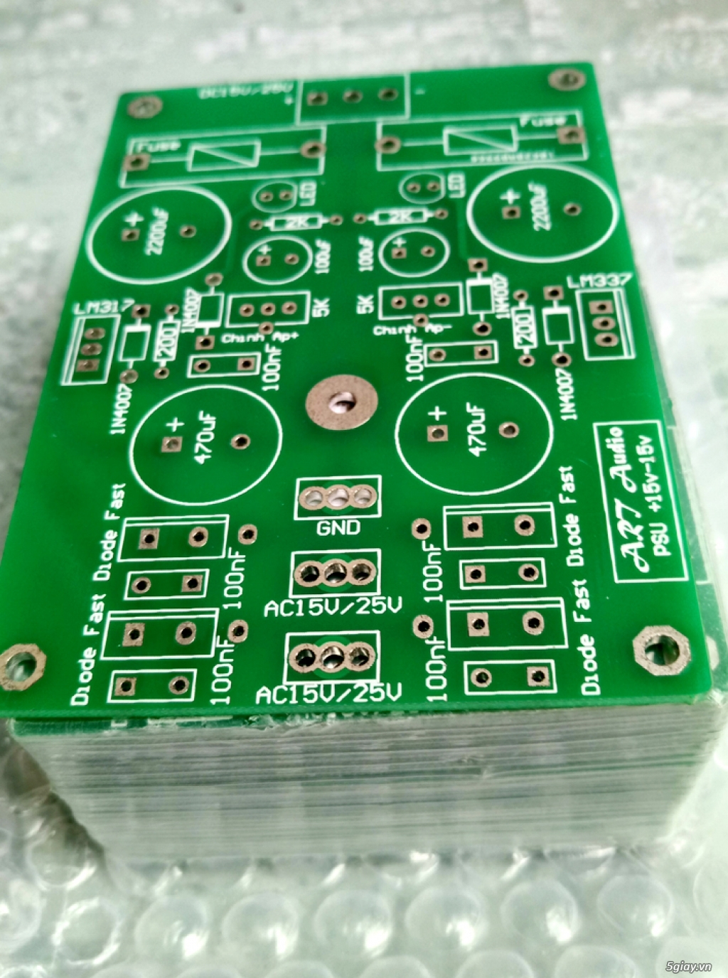 Linh kiện điện tử, PCB và DIY kit cho High-end Audio. ART Audio