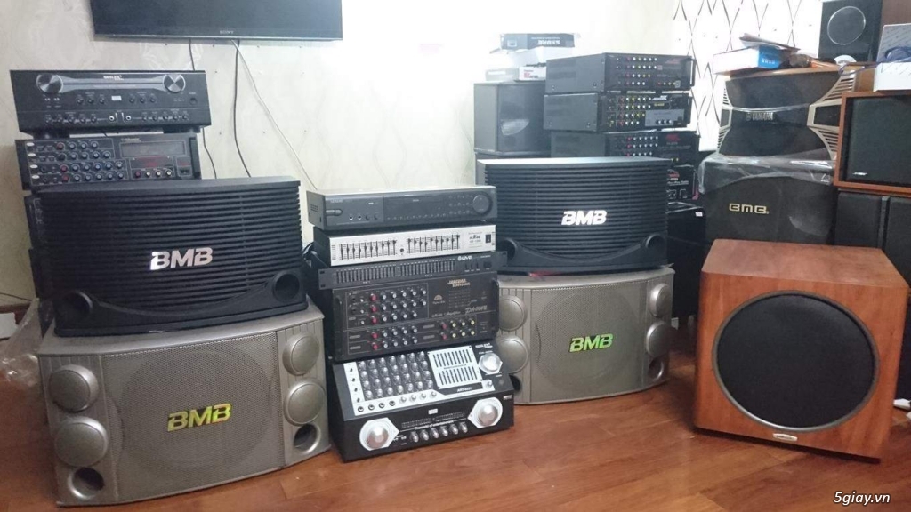 Lựa chọn trầm bose 1200, B&W604i, Tanoy hoàn hảo cho phòng karaoke