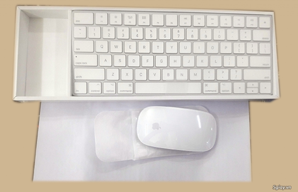 Bàn phím và Chuột không dây Apple Wireless Keyboard 2 ,mouse magic 2 - 1