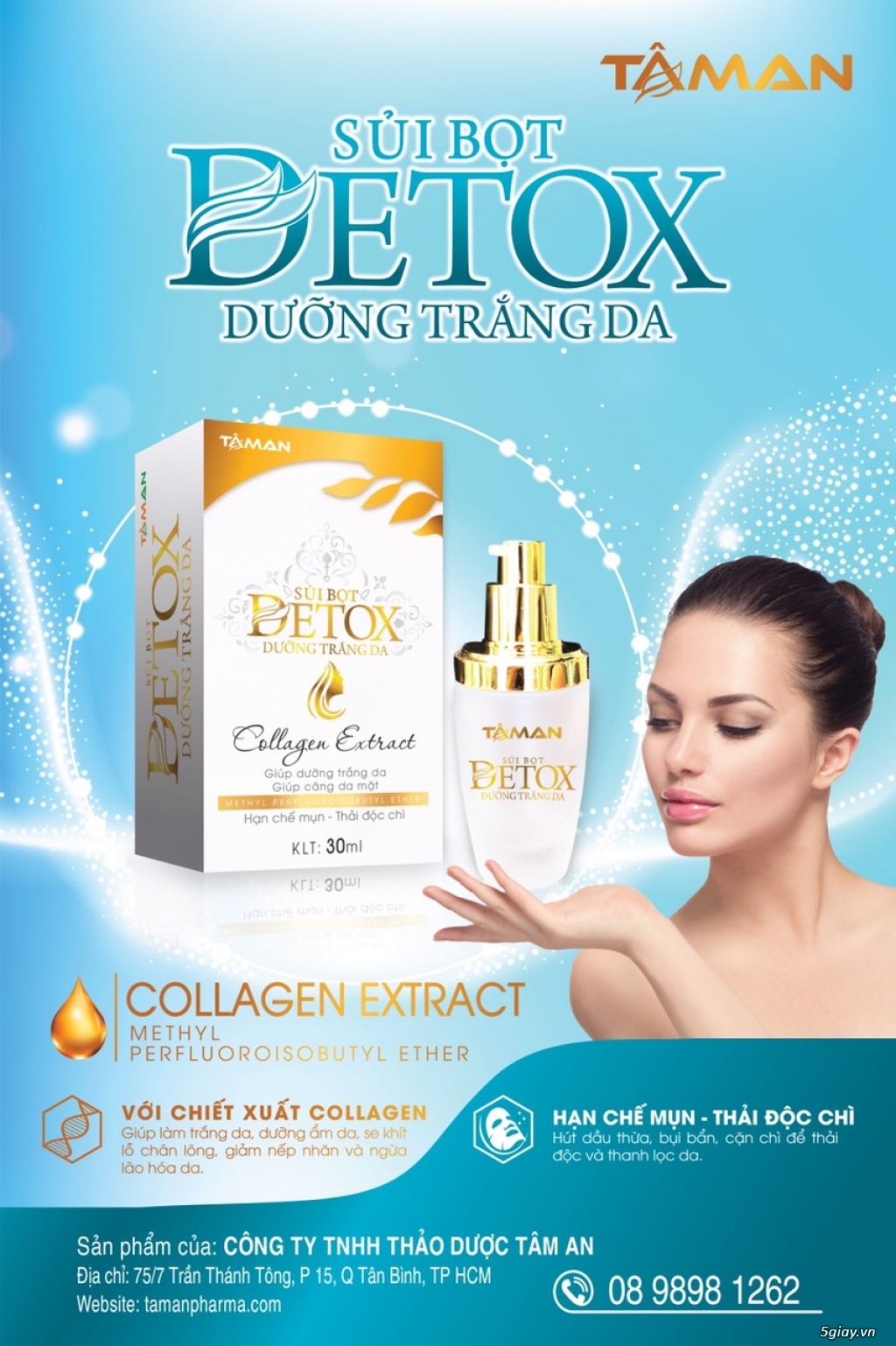 Detox thải độc da, làm sạch sâu cho da sáng khỏe tự nhiên - 1
