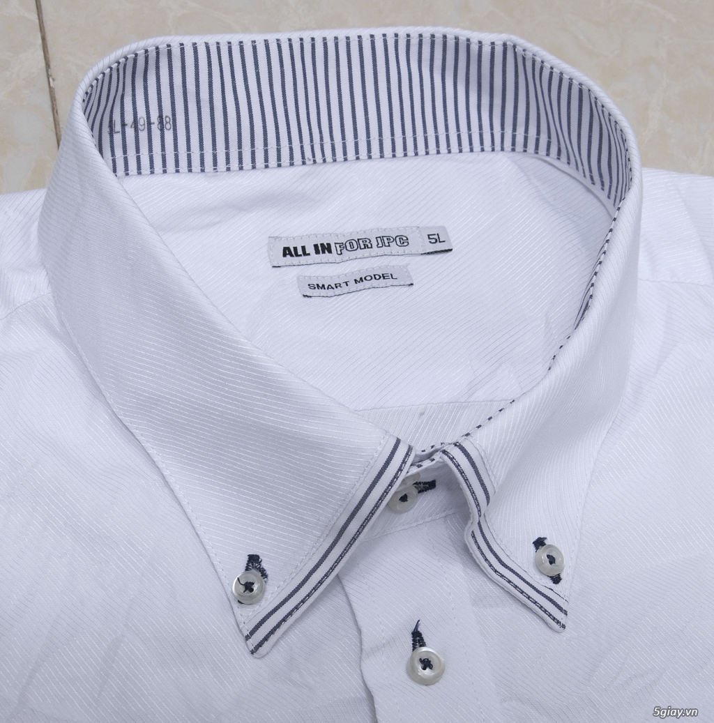 5 áo sơ mi trắng Japan chuẩn công sở mời anh em Bid khởi điểm 120k/ms ET 22h59' - 20/8/2019 - 10