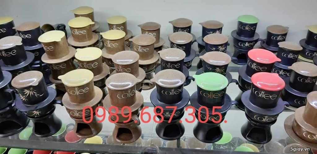 Bếp hâm nóng cafe bằng sứ - 1