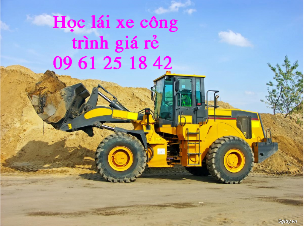Dạy lái xe công trình giá cực rẻ kcn Việt Hương Bình Dương - 2