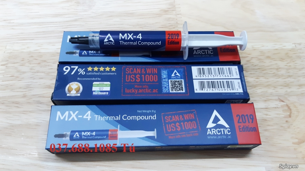 Kem Tản Nhiệt Arctic MX4 (Tuýp Keo 4g) Thermal Paste MX-4 - 1