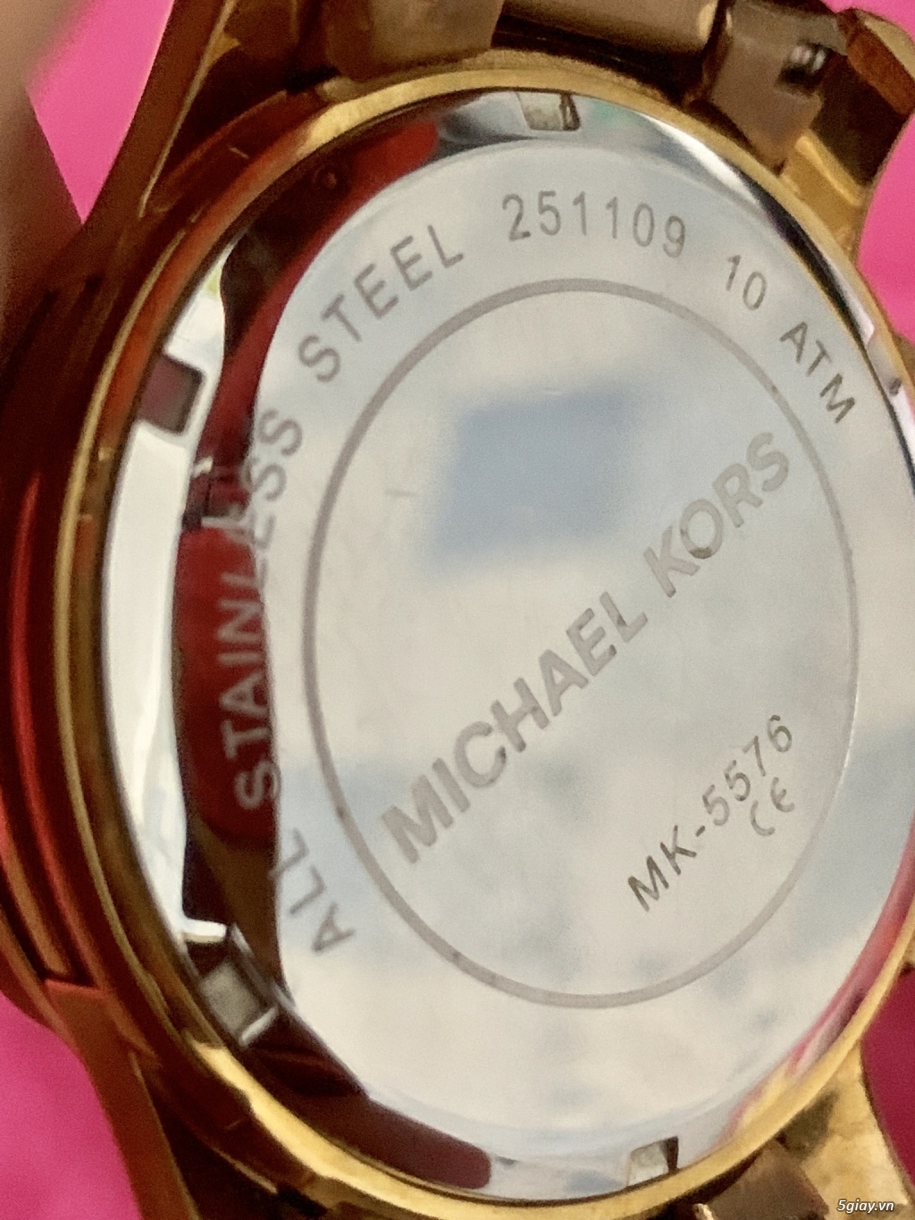 Đồng hồ Michael Kors 5576 auth% full box.Endtime:22h40 ngày 28/08/2019. - 4