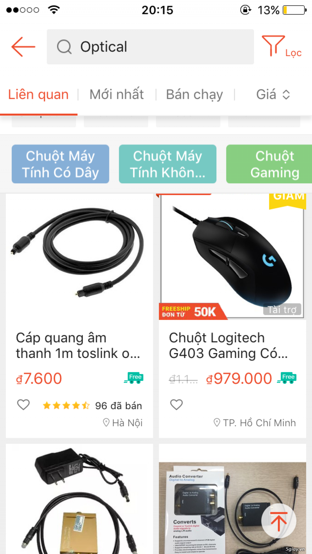 Bộ chuyển đổi Optical ra Audio - 6