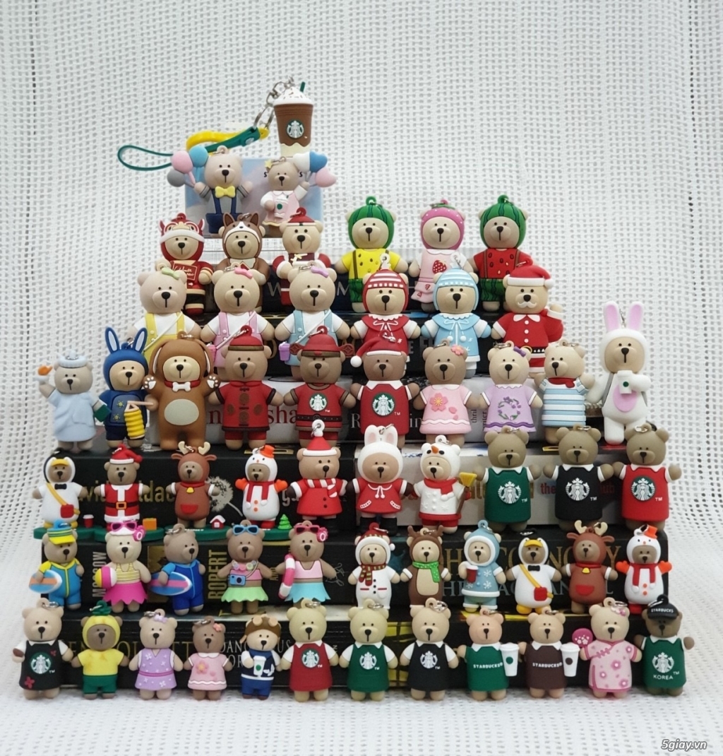 Móc Khoá Gấu Starbucks - 1