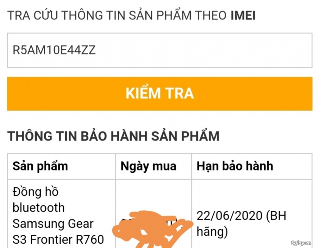 Bán Samsung Gear S3 frontier
