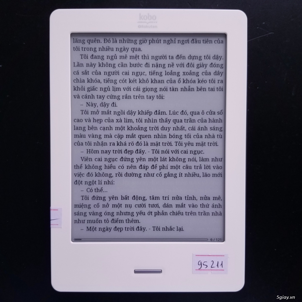 [Máy Nhật Cũ] Máy Đọc Sách Kobo Touch Full Box code 95211 - 4