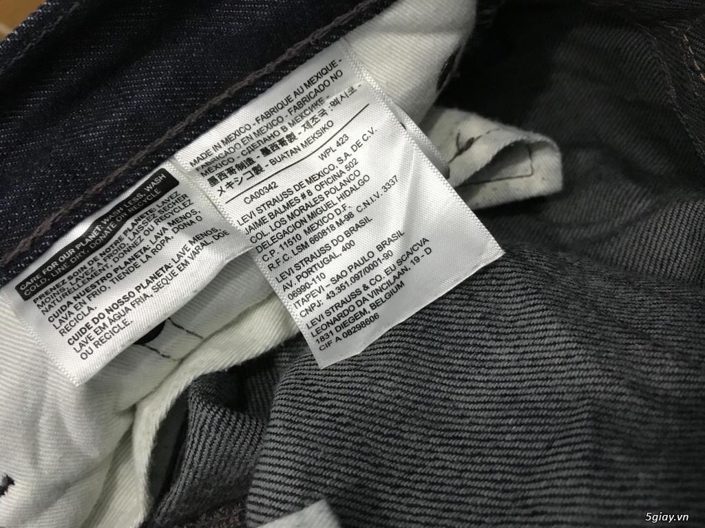 Cần thanh lý jeans levis 2hand - 4