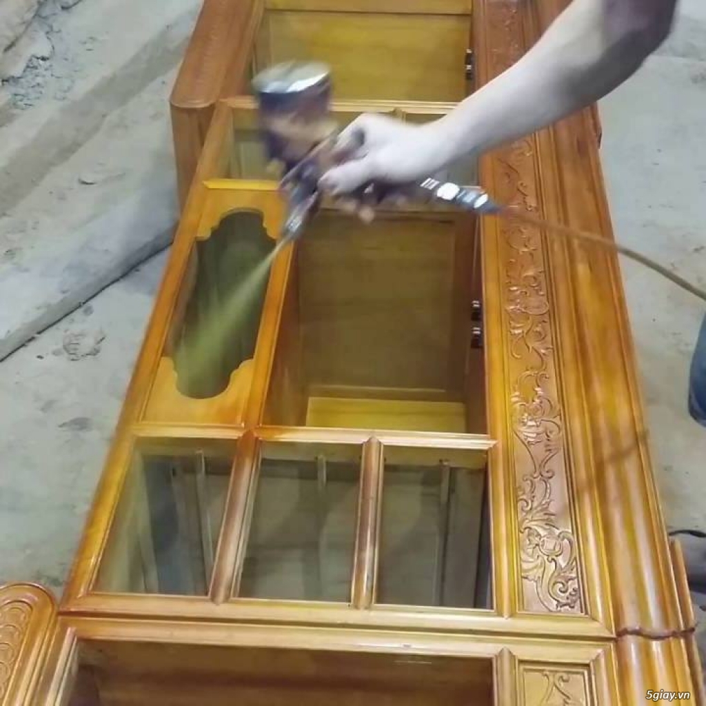 Sơn pu đồ gỗ, sơn đổi màu & sửa đồ gỗ tại nhà chuyên nghiệp