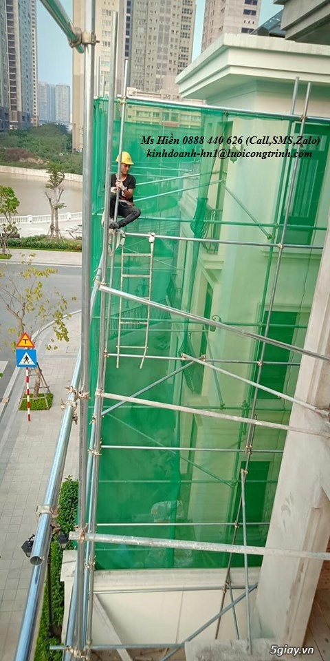 Lưới an toàn hứng vật rơi công trình - 4