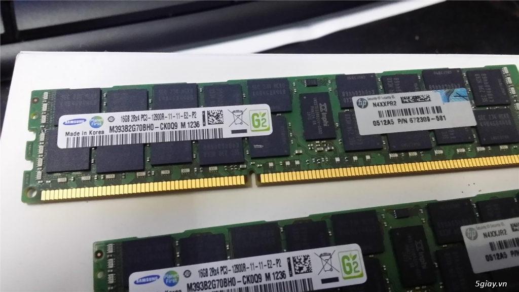 Thanh lý RAM ECC Samsung PC3/PC3L các loại... - 1