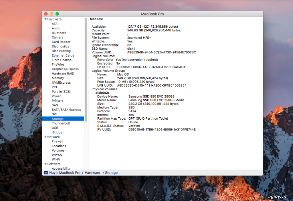 [HCM] Cần bán Macbook Pro 13 Mid 2012 MD101 - 1