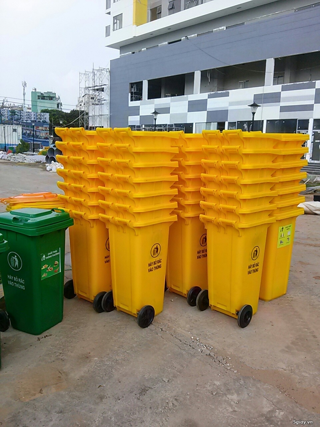 Bán thùng rác nhựa khẩu Thai Lan 240 lit - giao hàng Toàn Quốc - 2
