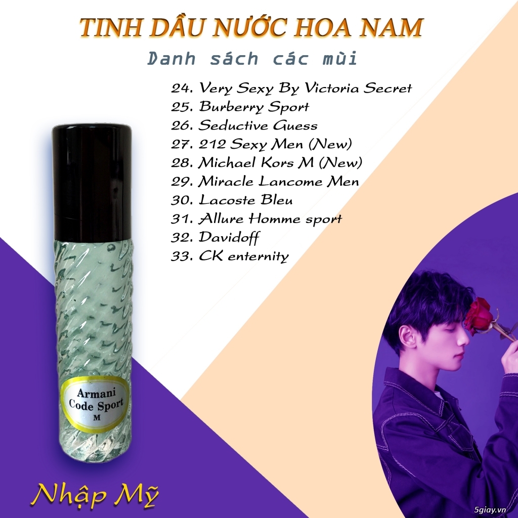 Sỉ và lẻ Tinh dầu Nước hoa nhập Mỹ - 1