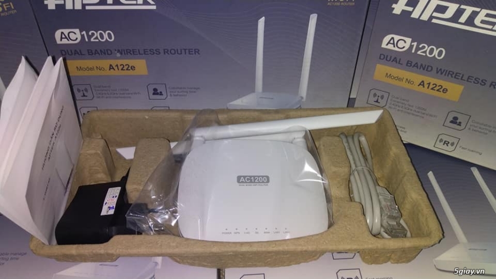 Router wifi tốc chuẩn AC hai băng tầng 2.4GHZ - 5GHZ bh 36 tháng - 1