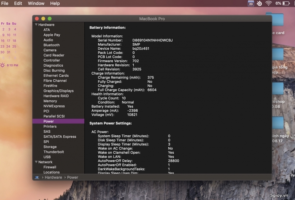 Bán macbook pro touchbar 15” 2016 fullbox - 5