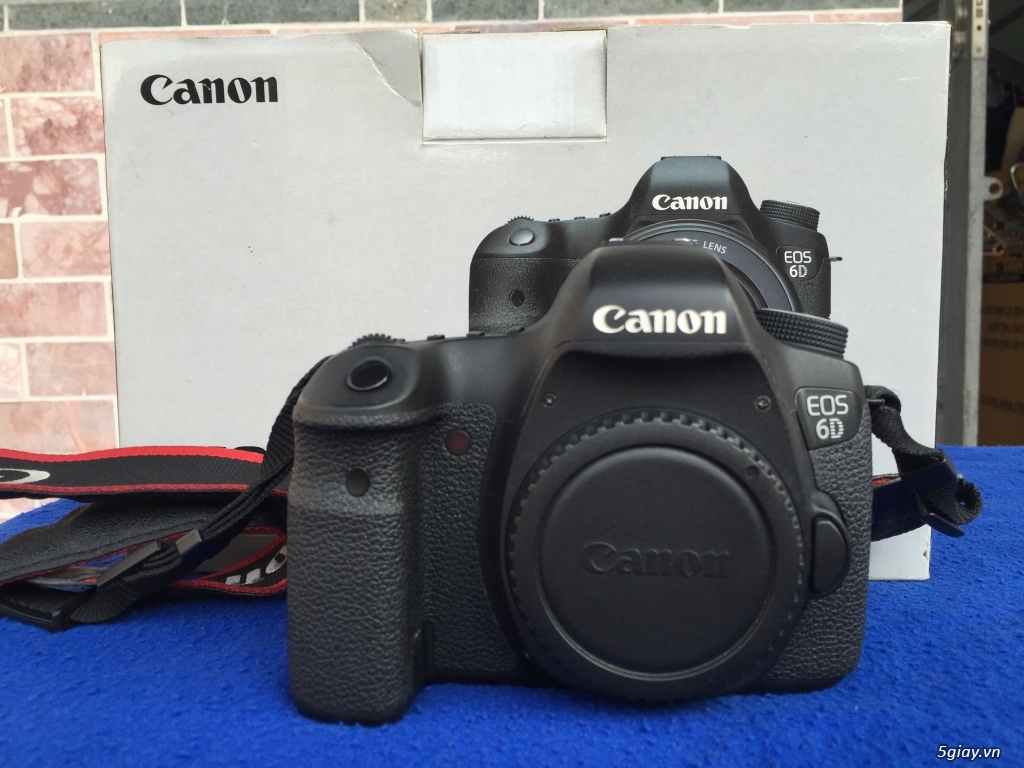 [BÁN] Canon 6D, lens 85 f/1.8, Flash Pixel Mago [tất cả Full Box]