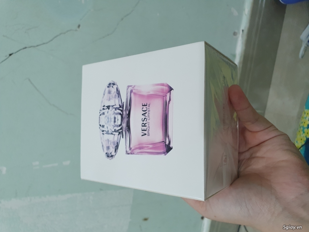 Nước hoa xách tay Singapo guuuu, Versace, Aqua nguyên seal mới 100% end time 23h00 12/9/2019!! - 4