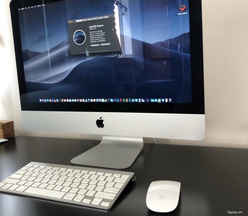 iMac 21.5 ME087 fullbox đẹp như mới - 1