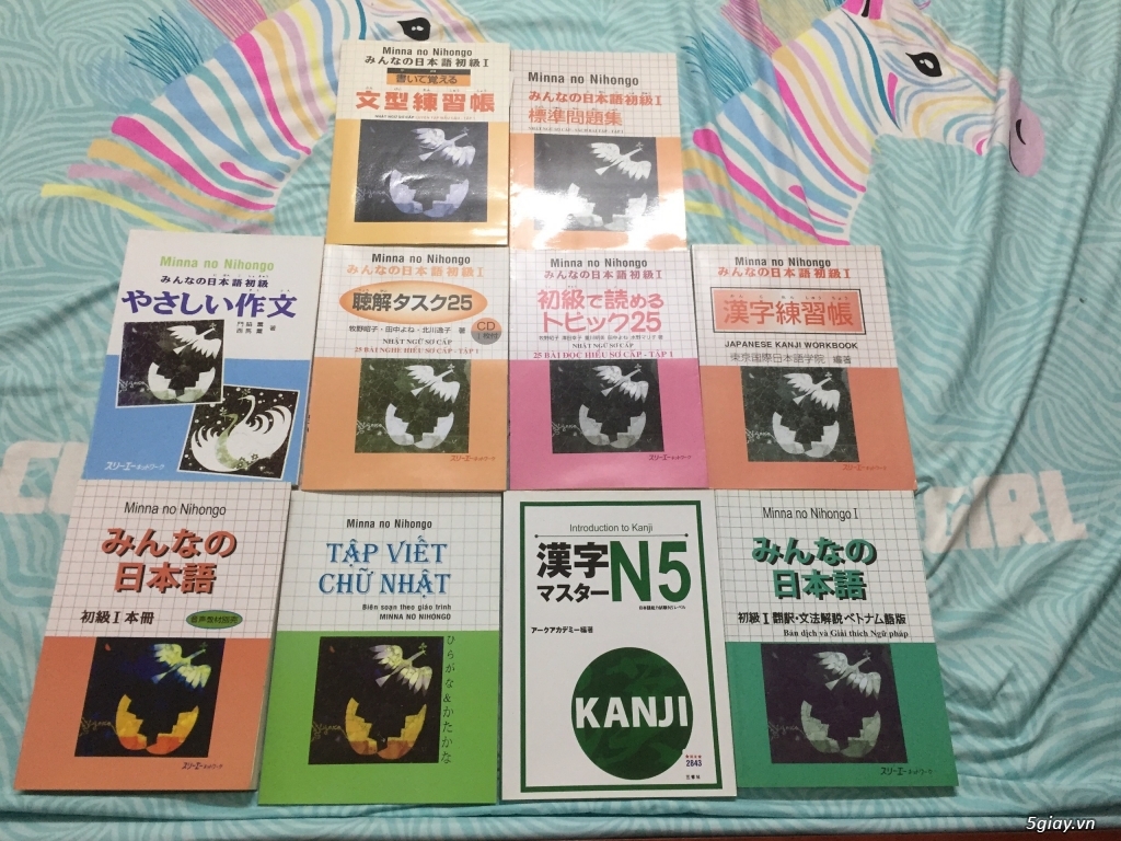 Sách học tiếng Nhật trọn bộ N5 - 6