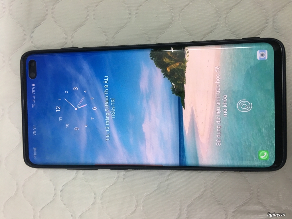 Samsung galaxy s10plus Trắng 128G like new - 3