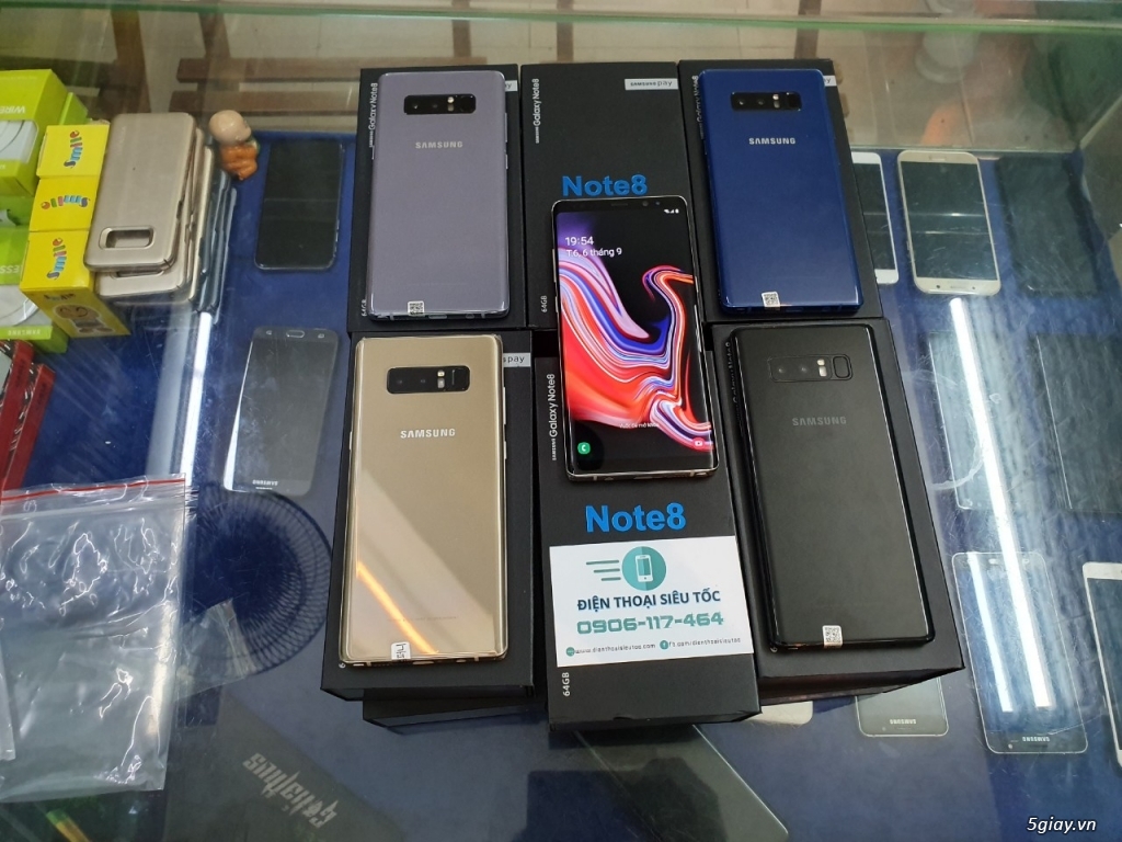 Samsung Galaxy Note 8 Full Box Nguyên Zin Hàn Quốc