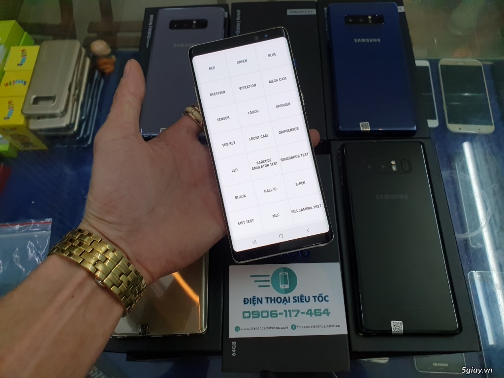 Samsung Galaxy Note 8 Full Box Nguyên Zin Hàn Quốc - 3
