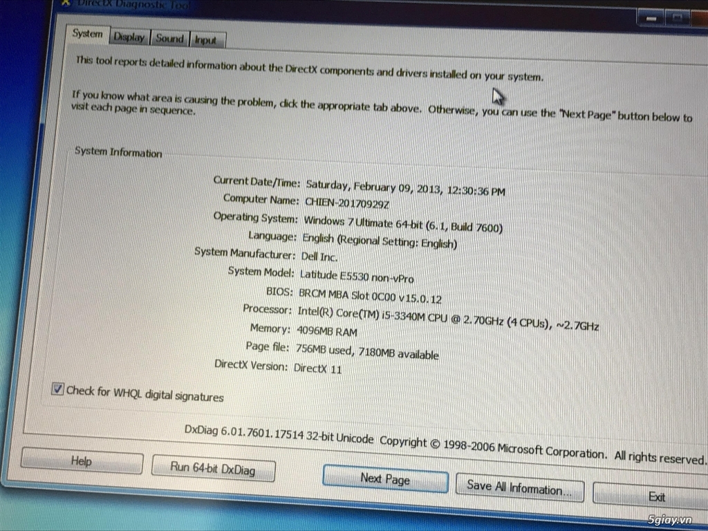 Laptop Dell Latitude E5530 giá cho lái - 2