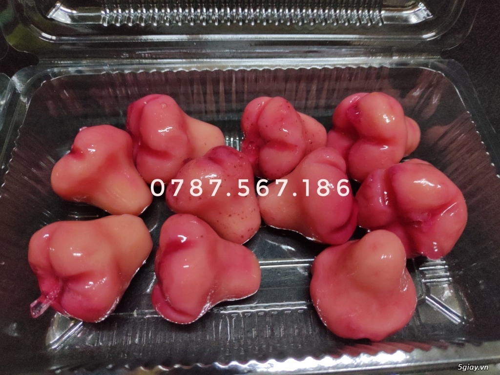 Bánh trái cây đậu xanh - 100% màu rau củ tự nhiên - 1