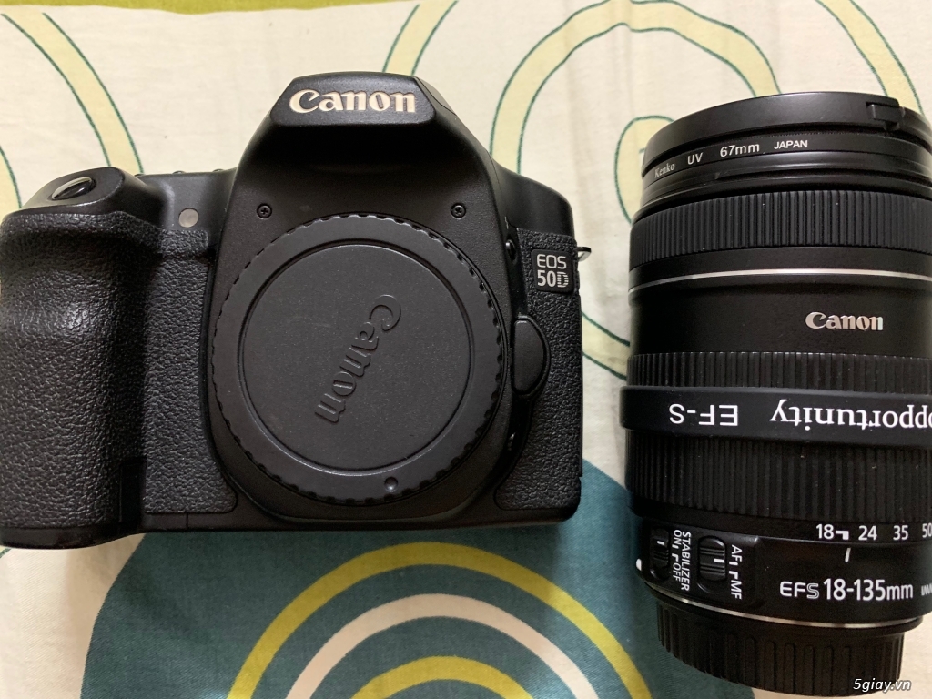 Bán  Canon 50D + Lens 18-135 , Canon 70-200 F2.8 IS - 5