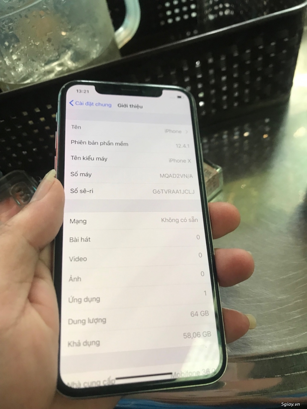 Iphone X 64gb hàng vn - 1