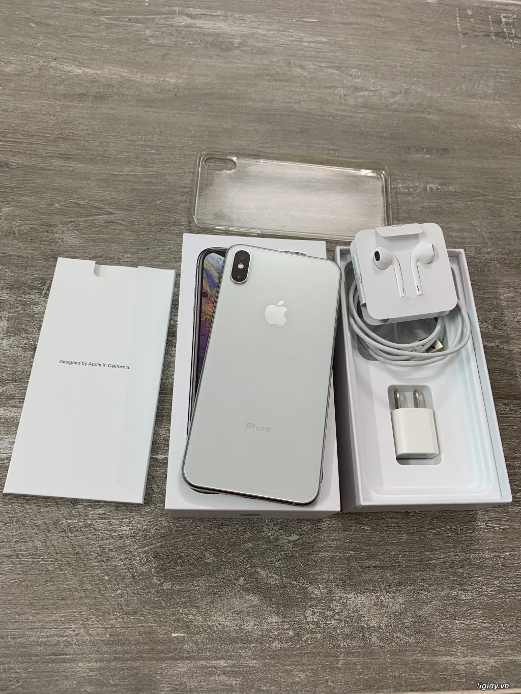 Iphone XS Max 64GB Silver Quốc Tế máy đẹp 99% - 3