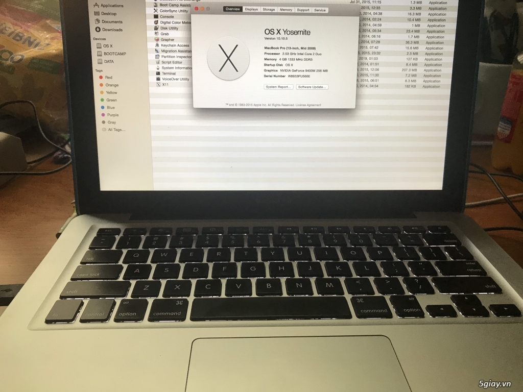Macbook Pro 13.3inches Mid 2009 - 2