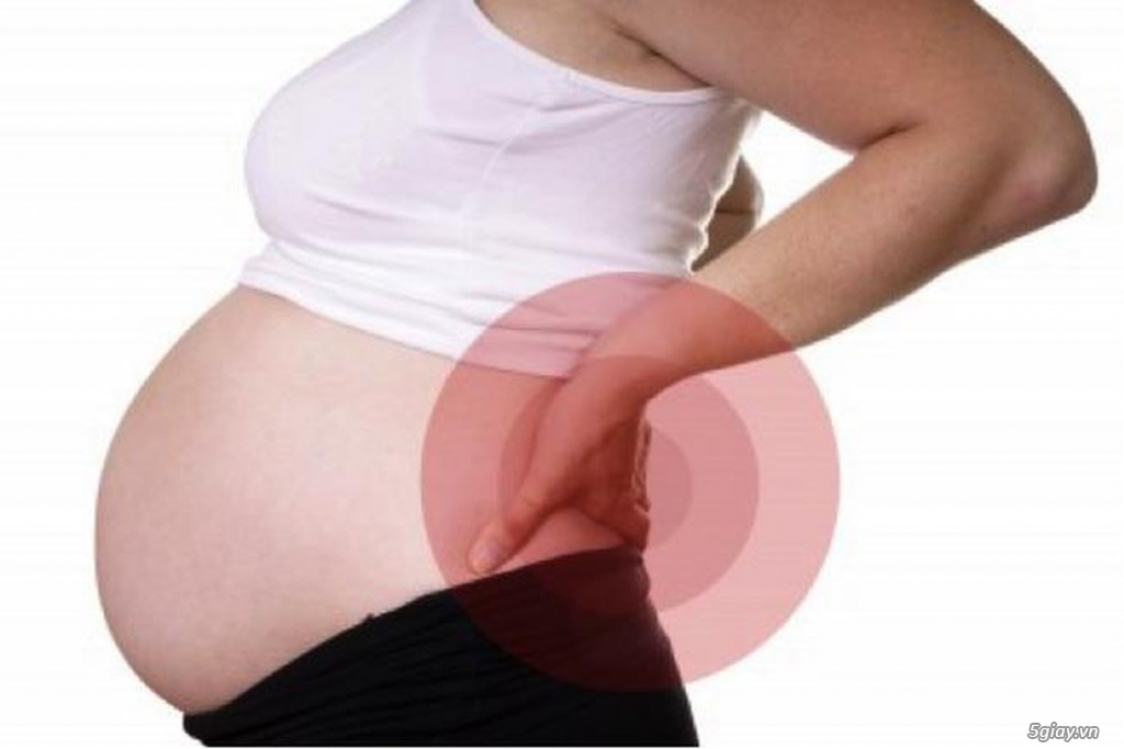Bí quyết giảm đau lưng khi mang thai cho mẹbầu