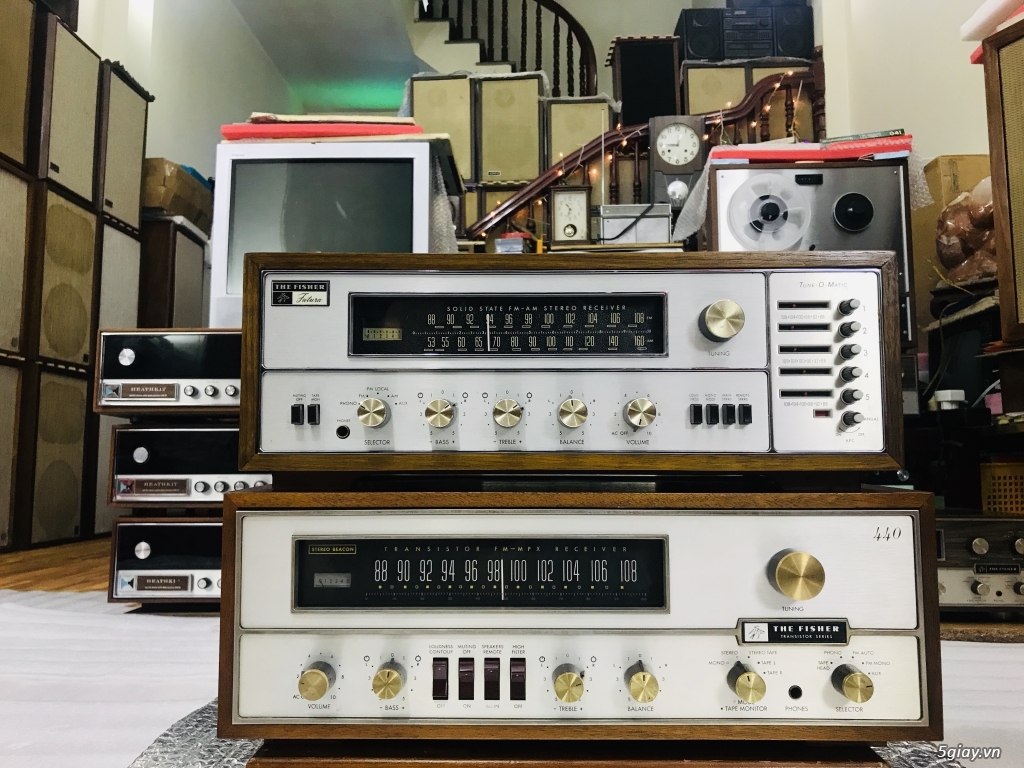 Fisher 220T và 44O T đẹp keng tuyển chọn 5giay