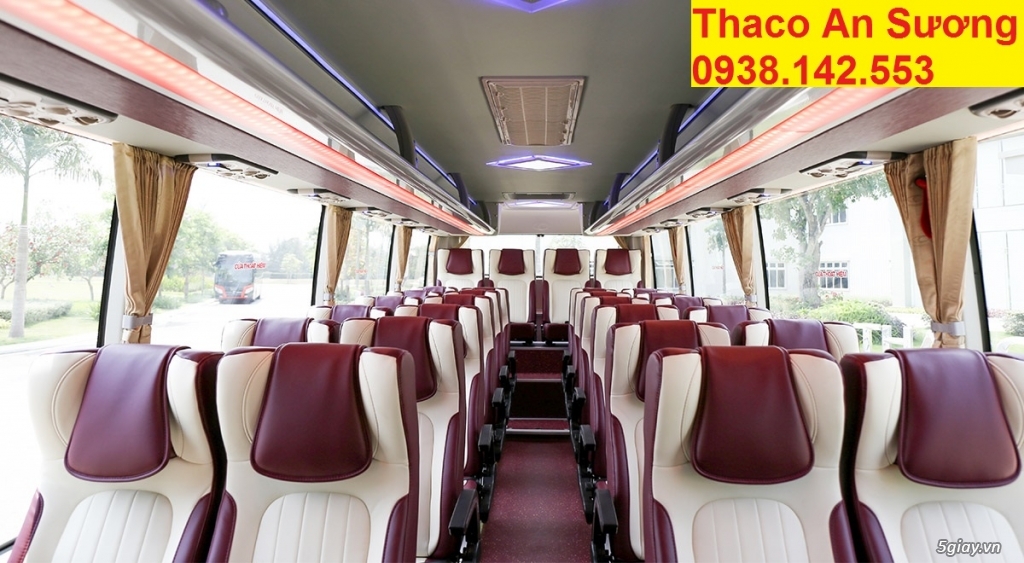 Bán xe Khách 29 chỗ Thaco TB85s, máy weichai 6 bầu hơi đời 2019 - 4