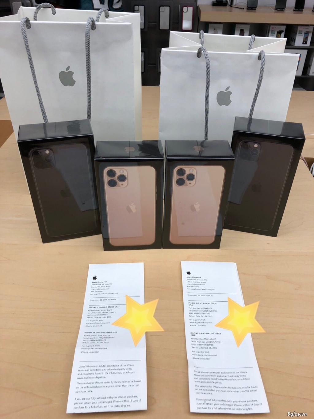 Cần bán 2 iPhone 11 Pro & 2 iPhone 11 Pro Max - 1