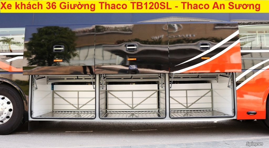 Bán xe 36 giường Thaco TB120SL bầu hơi ABS Thắng Từ giá tốt 2019 - 6