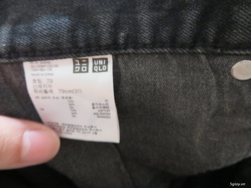 [authentic] jean uniqlo (2nd)---et 23h  25/9/2019 - 2